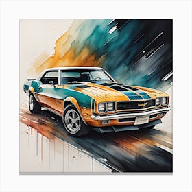 Chevrolet Camaro Canvas Print