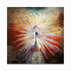 Peacock 9 Canvas Print