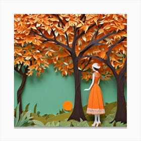 Autumn Trees Canvas Print