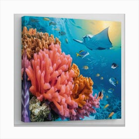 A Stunning Piece Of Wall Art Showcasing A Dreamy U 891xvscpscagfawjjk1fja Bvffcbtaqd Cuyhftvs9zg Canvas Print