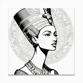 Egyptian Queen Canvas Print