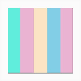 Pastel Palette Canvas Print