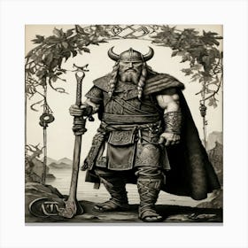 Viking 4 Canvas Print