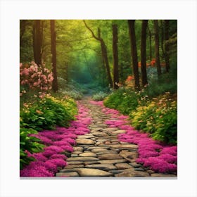 Forest Path Canvas Print