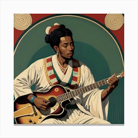 Afro-Jazz 1 Canvas Print