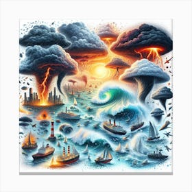 Apocalypse 4 Canvas Print