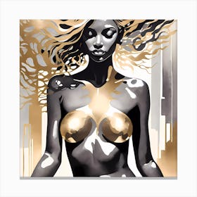 Golden Goddess 1 Canvas Print