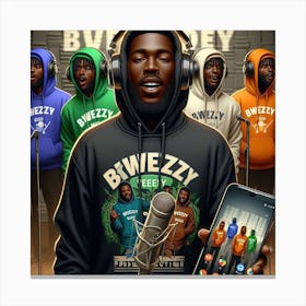 Bweezy Canvas Print