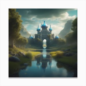 Fairytale Castle 27 Canvas Print