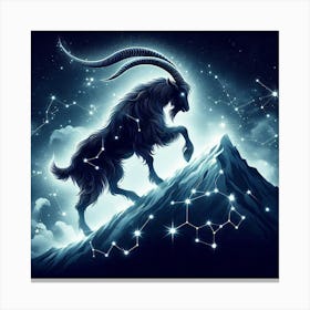 Goat Zodiac Sign 10 Canvas Print