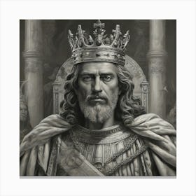 The Phrase I Am King Of Kings Canvas Print