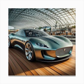 Jaguar E-Type Concept Canvas Print