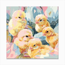 Chicks Canvas Print