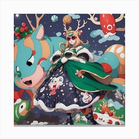 Santa Claus 3 Canvas Print