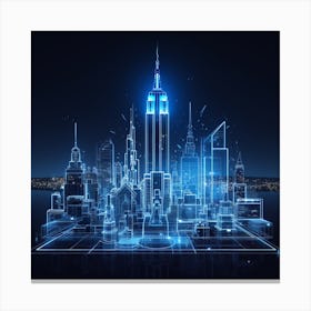 New York City 3 Canvas Print