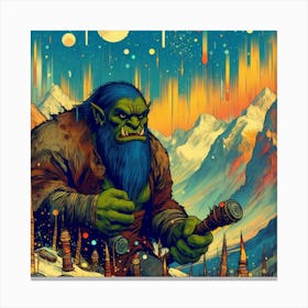 Ogre S Lair 8 Canvas Print