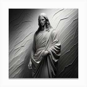 Jesus Statue 4 Canvas Print