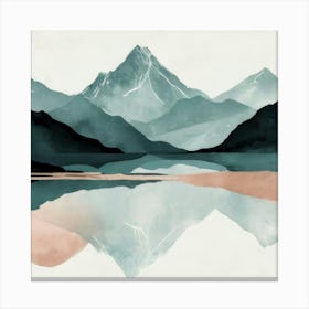 Reflections Of The High Peaks Canvas Print