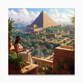 Egyptian Woman 2 Canvas Print