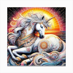 Creative Horse Beauty Illustration Nr 16 Canvas Print