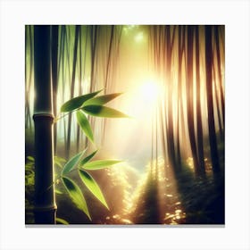 Bamboo Forest Canvas Print