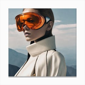 Ski Goggles Canvas Print