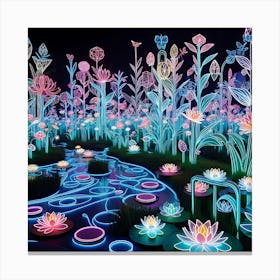 Magical Garden V5 Canvas Print