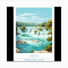 Krka National Park Croatia Canvas Print