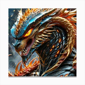 Dragon hhgg Canvas Print