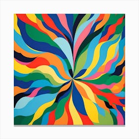 VORTEX ABSTRACT ART Canvas Print