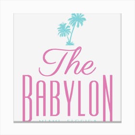 The Babylon Canvas Print