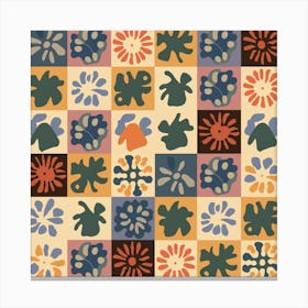 Flower Pattern Canvas Print