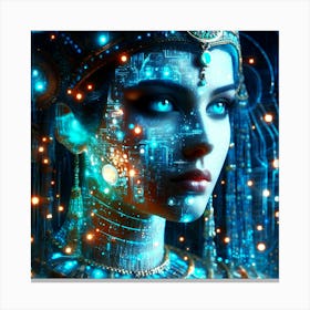 Cleopatra Portrait Artwork 73 Canvas Print