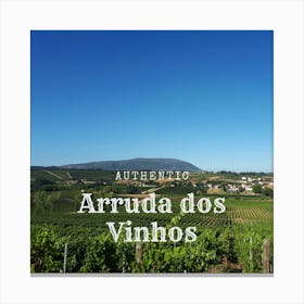 Authentic Arruda dos Vinhos Canvas Print