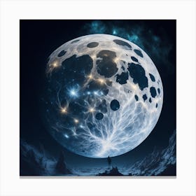 holy moon Canvas Print