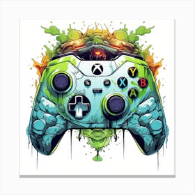 Xbox Controller Canvas Print