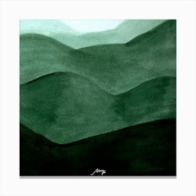 Jungle Wave 2 Canvas Print