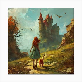 Fairytale Castle 1 Canvas Print