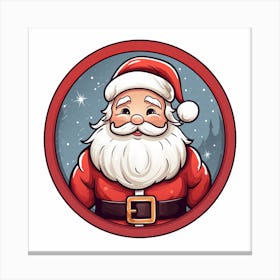 Santa Claus 10 Canvas Print