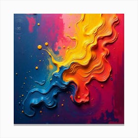 Abstract Painting 52 Canvas Print