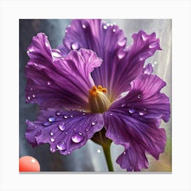 Lavender flower Canvas Print