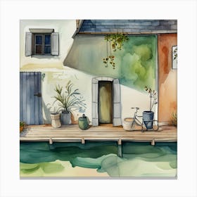 Annecy Canvas Print