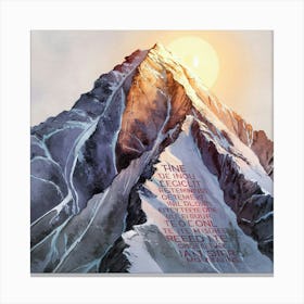 Everest Canvas Print