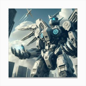 Giant Robot Canvas Print