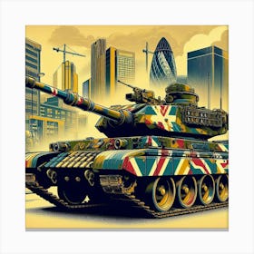 British Tank 1 Canvas Print