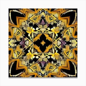 Golden Mandala 1 Canvas Print