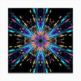 Psychedelic Starburst 8 Stampe su tela