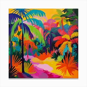 Colourful Gardens Fairchild Tropical Botanic Garden Usa 4 Canvas Print