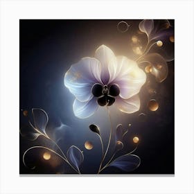 Orchid Flower 2 Canvas Print