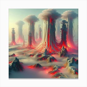 Ethereal Landscape Canvas Print